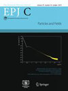 EUROPEAN PHYSICAL JOURNAL C雜志封面